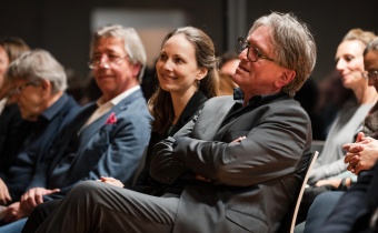 Manne Lucha MdL und Helmut Riegger im Publikum ©Silas Kollmann Fotografie
