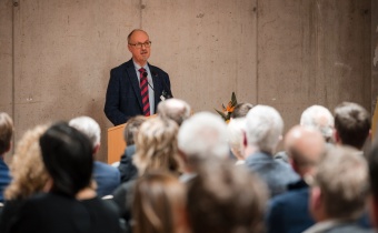 Matthias Wagner bei der Rede ©Silas Kollmann Fotografie