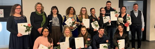 Schüler*innen Ausbildungsabschluss März 2023