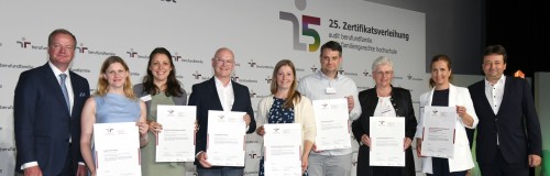 Zertifikatsverleihung BuF, Mitte ZfP Calw