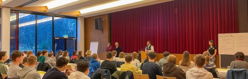 Vortrag beim Projekttag „Prävention an Schulen"