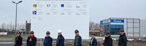 Spatenstich ZsG Flugfeld Böblingen