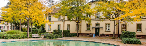 Brunnen vor dem Gemeinschaftszentrum