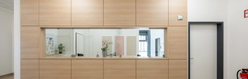 Empfangsbereich der Psychiatrischen Institutsambulanz