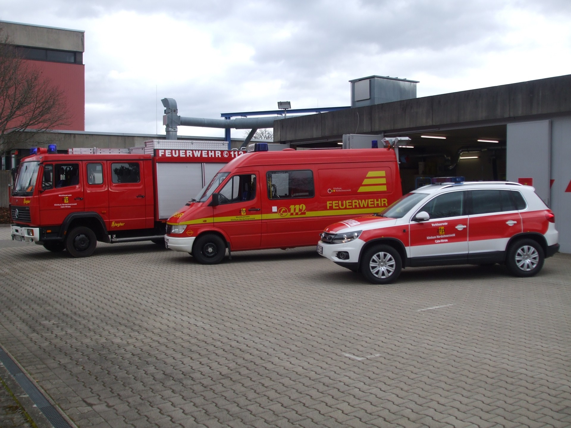 Fahrzeuge der Werkfeuerwehr Calw