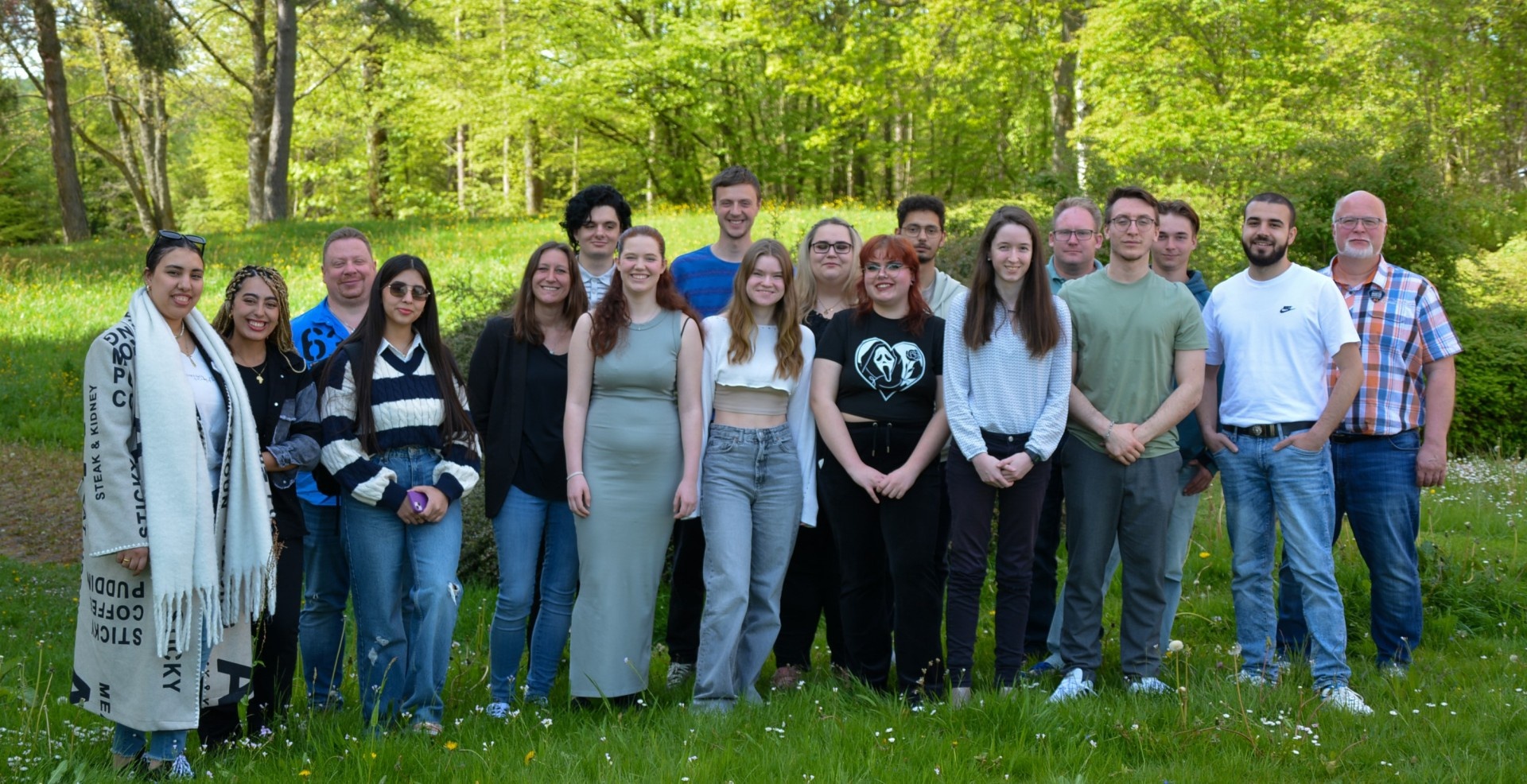 Gruppenbild der neuen Auszubildenden