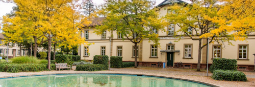 Brunnen vor dem Gemeinschaftszentrum